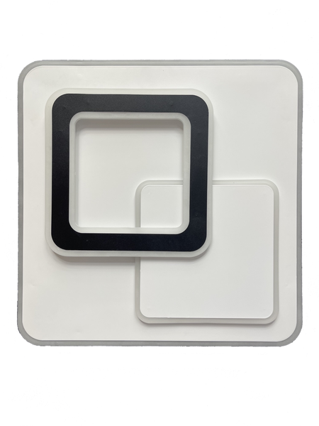 MrUL-Modern Acrylic LED Ceiling Light- 3 Square Pattern