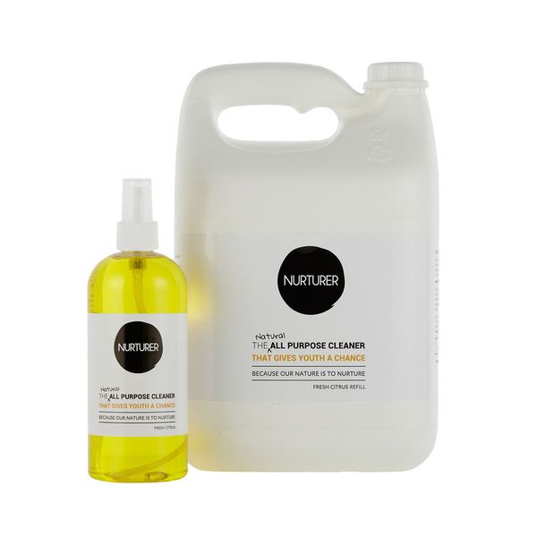 Nurturer - Natural All-Purpose Cleaner - 5L Refill &amp; 500ml