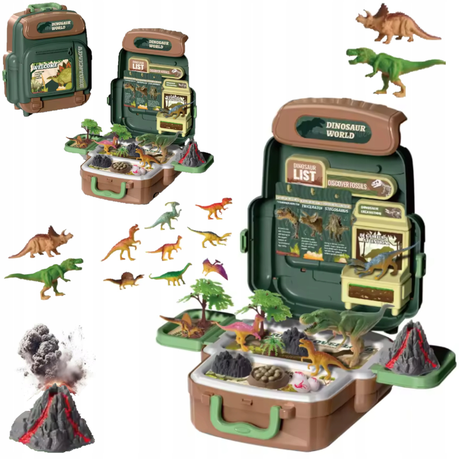 Dinosaur backpack playset sale