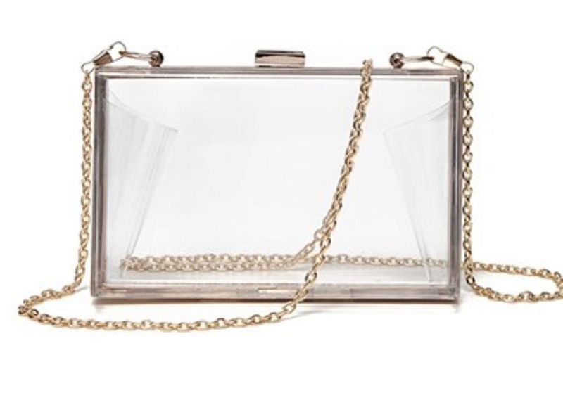 Handbag - Acrylic Crossbody/Clutch