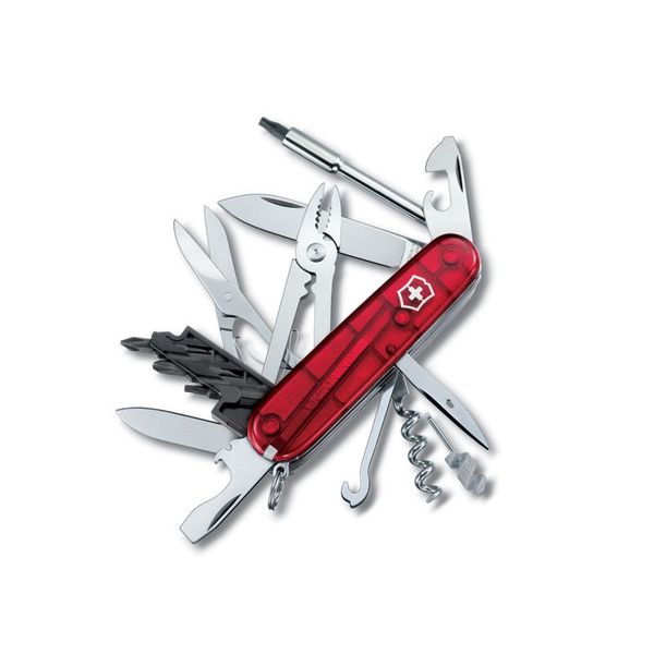 Victorinox CyberTool M Transparent Red 91mm