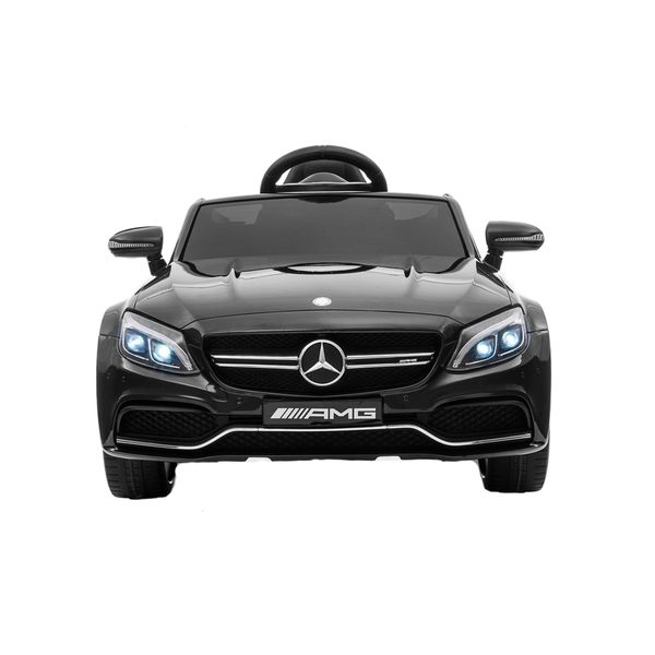12V Mercedes C63 Coupe kids electric ride on car-black