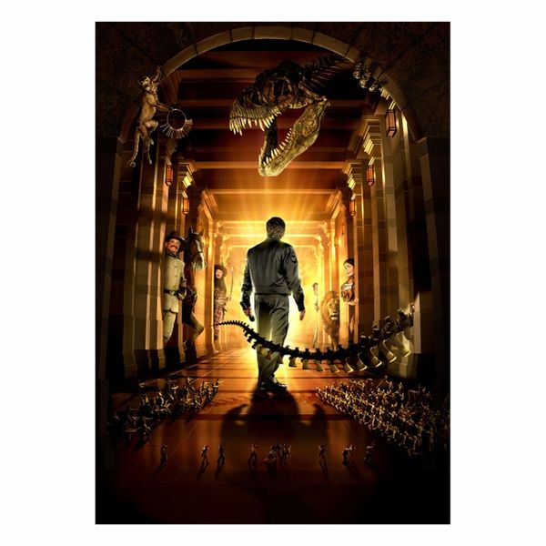 Night at the Museum Movie Abstract - A1 Poster