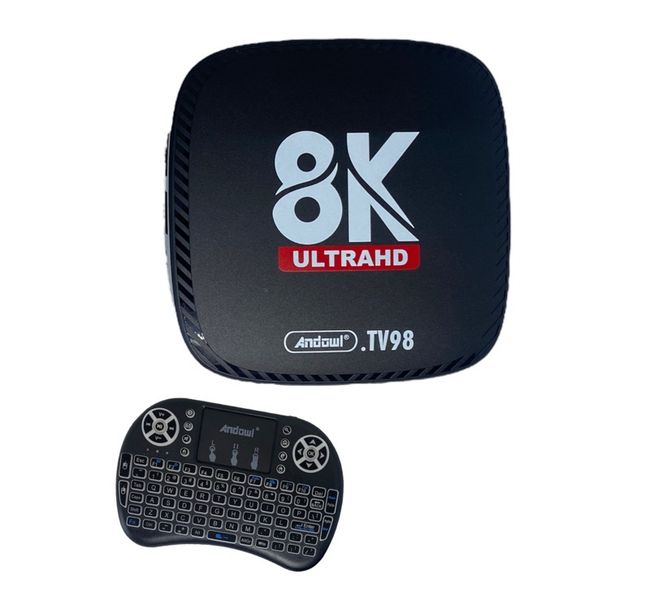 Andowl Ultra HD TV Box Media Player 4G RAM - 64GB Storage