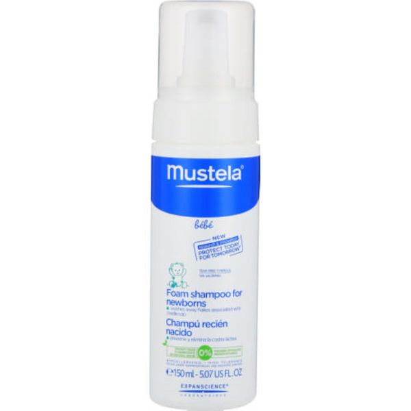 Mustela Bebe Foam Shampoo For Newborns 150ml