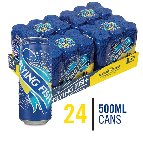 Flying Fish Pressed Lemon Flavoured Beer 24 x 500ml Can
