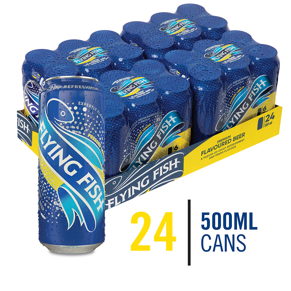 Flying Fish Pressed Lemon Flavoured Beer 24 X 500ml Can Shop Today 