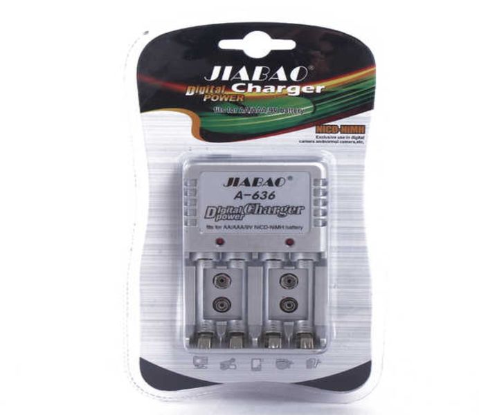 JIABAO A636 AA/AAA/9V Nicd-NiMh Wall Battery Charger