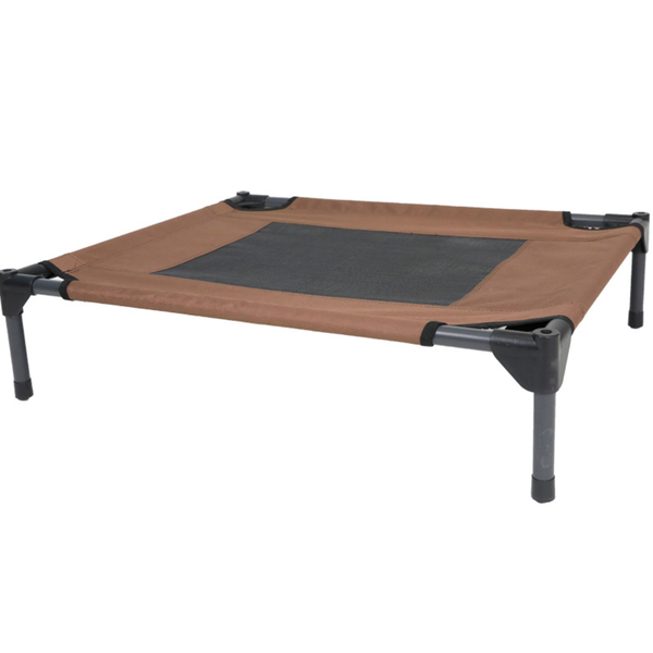 Elevated Dog Bed Portable Raised Pet Cot with Washable &amp; Breathable Mesh