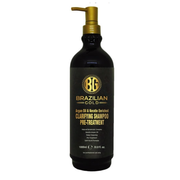 Clarifying Shampoo - Argan Oil &amp; Keratin - Hair Care - 1000 ml