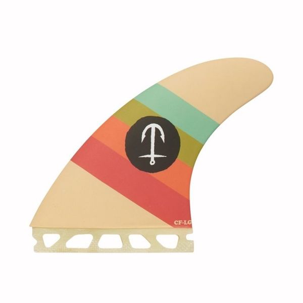 Captain Fin CF Series-Small Thruster ST Fin Cream