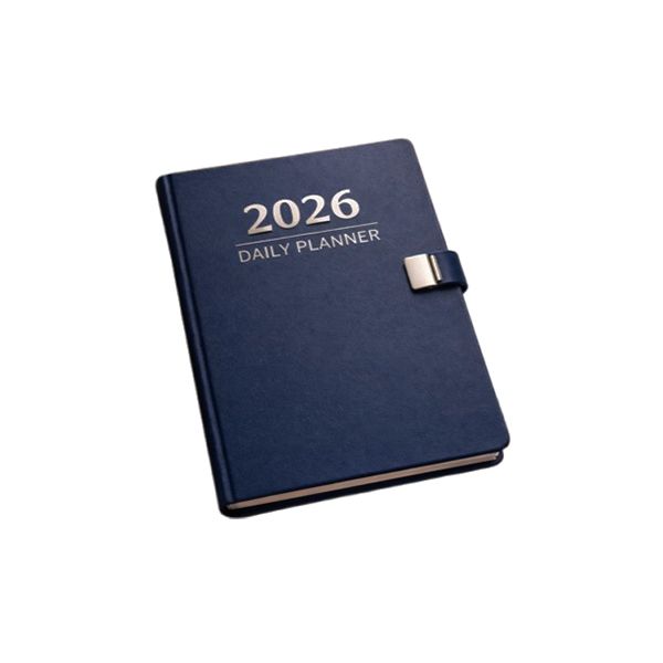 Mapple Supplies 2026 Every Day Planner A4 Navy Blue