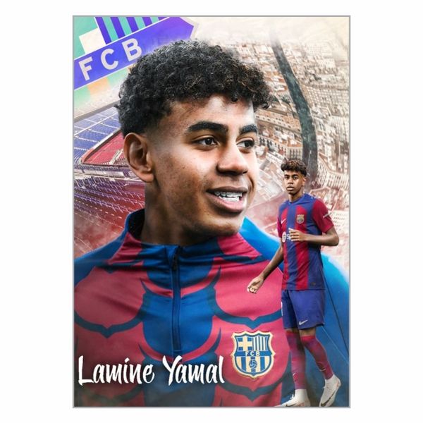 Lamine Yamal FCB Poster - A1