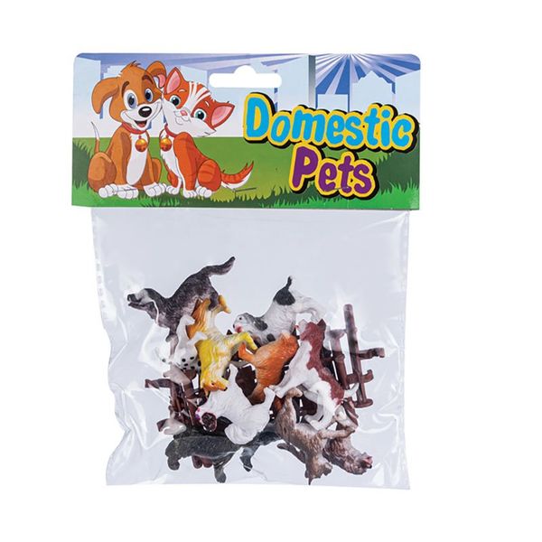 Animals Domestic Pets 20cm 12 Pieces Per Pack (3 Pack)