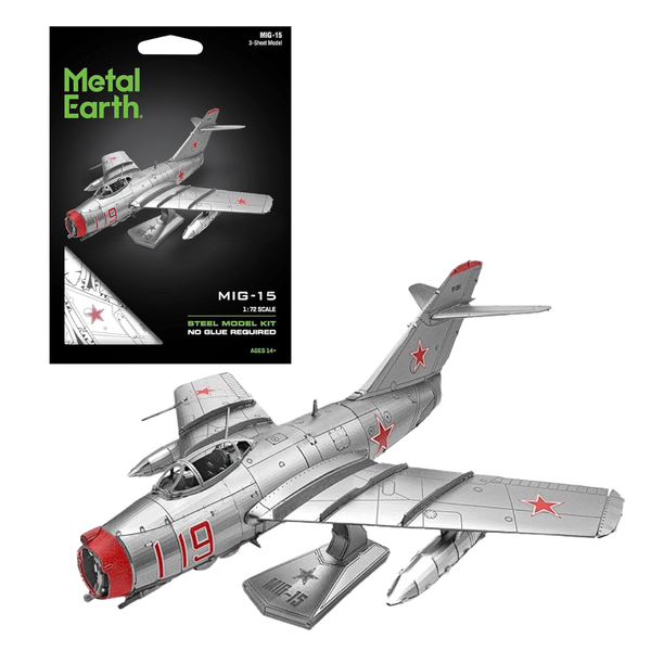 Metal Earth MIG-15 1:72 Scale
