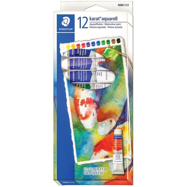 Staedtler Design Journey Watercolour Paints 12 Pack