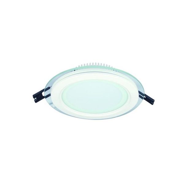 ACDC - 6w 85-265v 100mm Dia Round C/w Glass Led Downlight 4200k