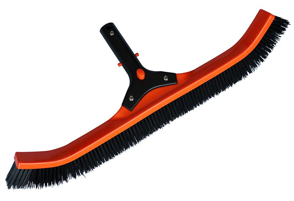 Pro Curved Pool Brush 560mm with VClip & PBT Bristles Shop Today