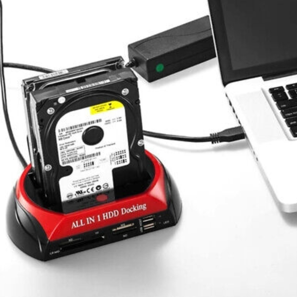 All-in-One Dual Hard Drive Docking Station for SATA/IDE Shop