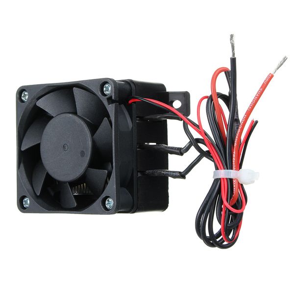 100W 12V 90x60mm DC PTC Fan Heater Constant Temperature Incubator