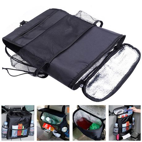 Car Color Seat Back Pocket Organizer Multi-function Holder Storage Hanging  Bag