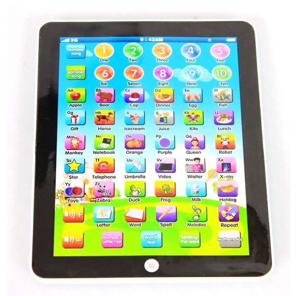 Children's Early Education Learning Puzzle Tablet Educational Learning Mat