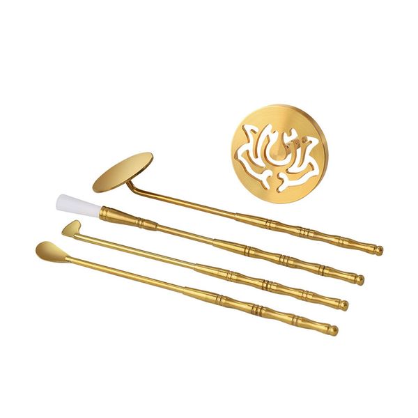5 Pieces Incense Making Kit Incense Mold Tool Kit DIY Lotus Incense Mold