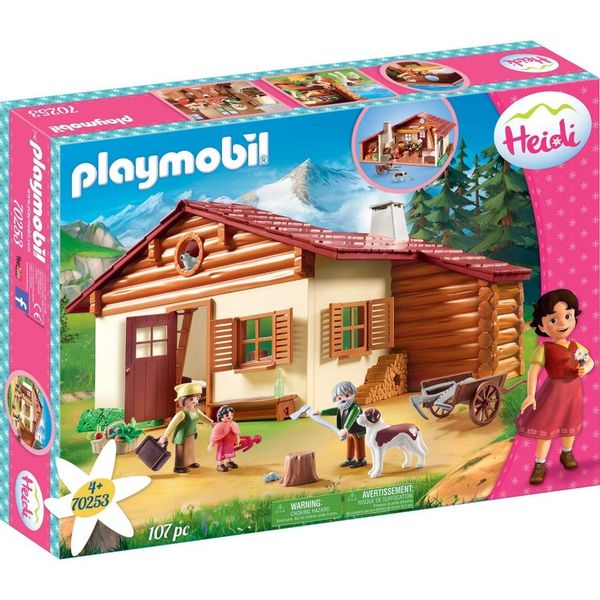 PLAYMOBIL Heidi at the Alpine Hut 70253 | 4+ Years