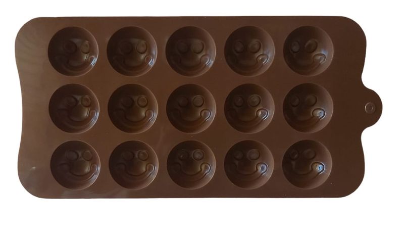 Smiley Faces Chocolate Bon Bon Mould