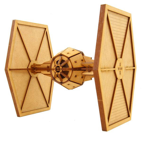 Wow We - 3D Wooden Model 3D Puzzle Star Wars Tie Fighter