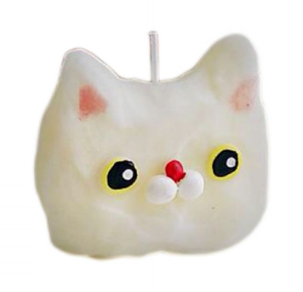 Creative Cartoon Cat-shaped Scented Candle with Big Eyes