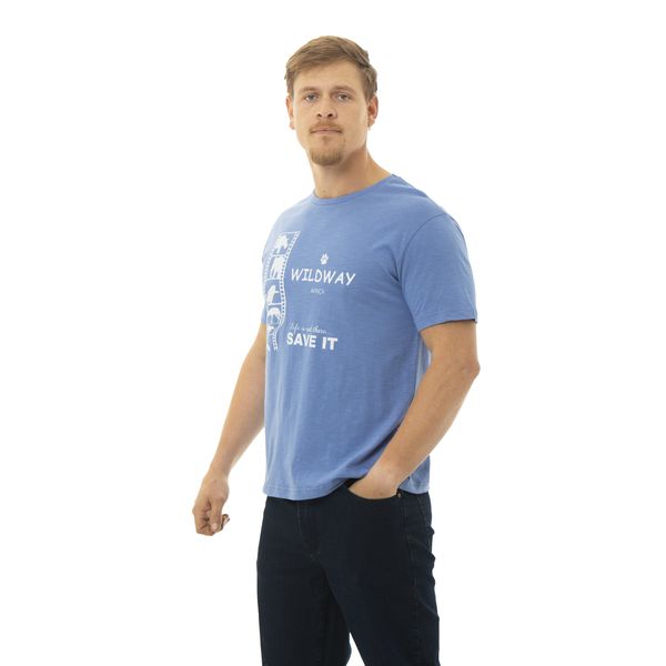 Shirt 100% Cotton Blue image