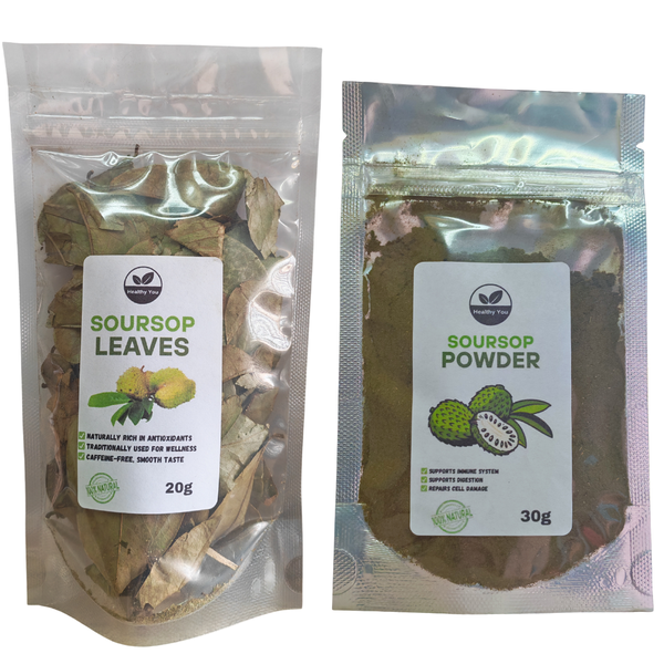 Soursop leaves tea and Soursop Leaf Powder Combo