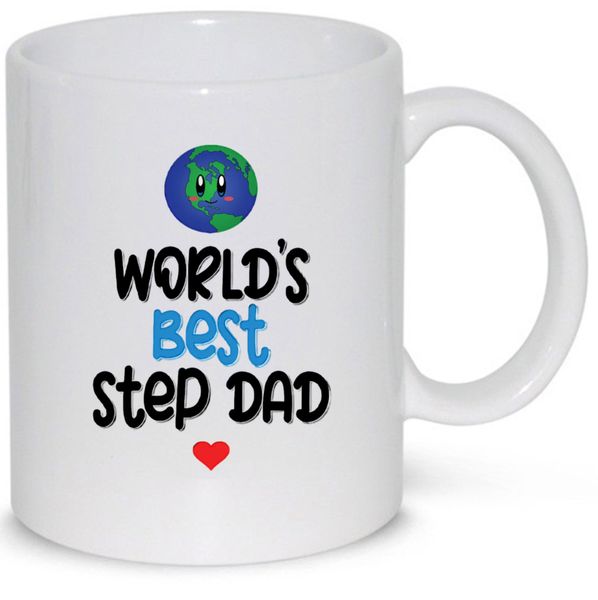 World's Best Stepdad Birthday Christmas Father's Day Gift Premium Mug
