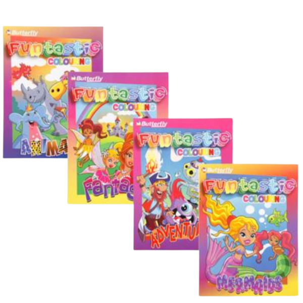 Butterfly - Funtastic Activity Colouring Book