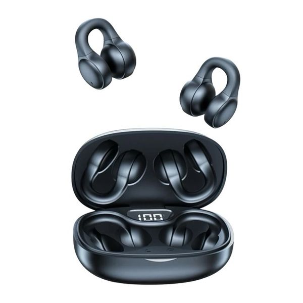 Bluetooth Ear Clip Bone Conduction Headphones Wireless