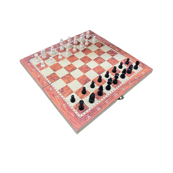 Mitzuma 3 In 1 Wooden Chessboard Game