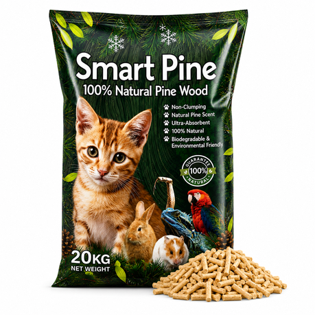 Smart Pine Eco Pine Pellet Cat Litter 20KG Image