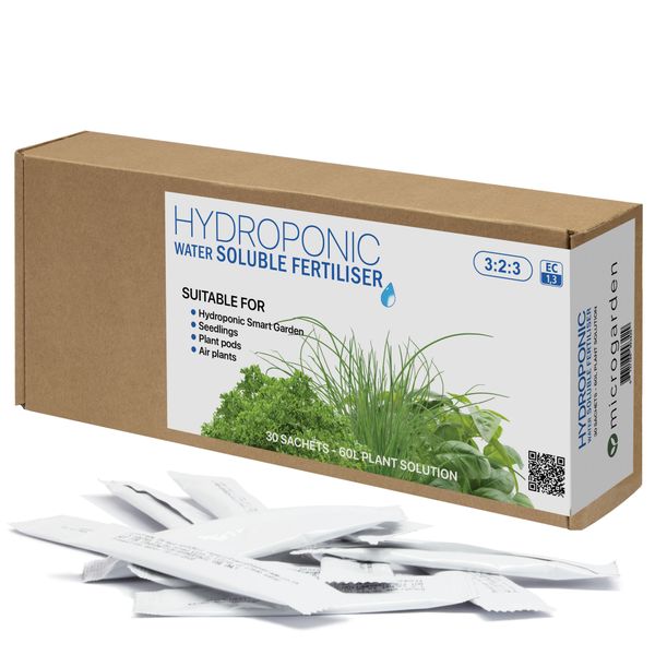 HYDROPONIC Water Soluble Fertiliser 30 x sachets
