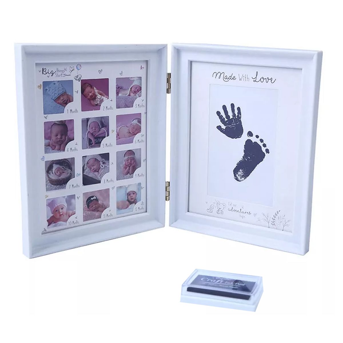 My first handprint hot sale footprint frame set