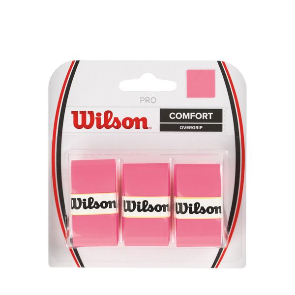 Wilson Pro Overgrip 3 pack - Pink