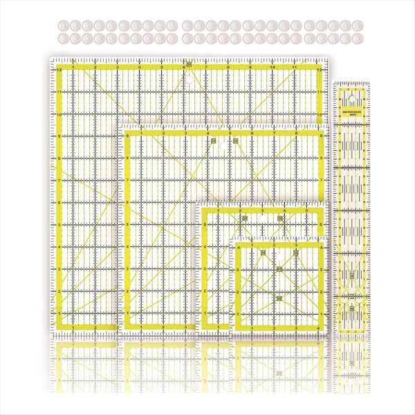 Square Quilting Templates For Craft Projects Quilting And Sewing