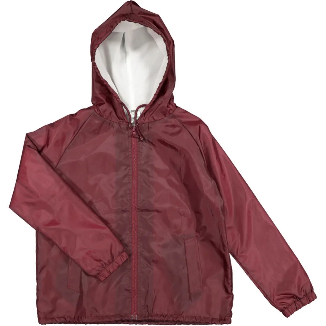 School Rain Jacket Hooded Polar Fleece Drymac - Maroon | Shop Today ...