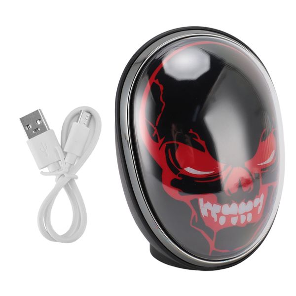 Skull BT Speaker, Halloween Light, Black