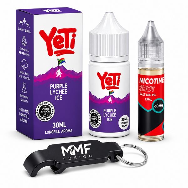 Yeti Series MMF E-Liquid 30ml Juice 30mg - Purple Lychee Ice