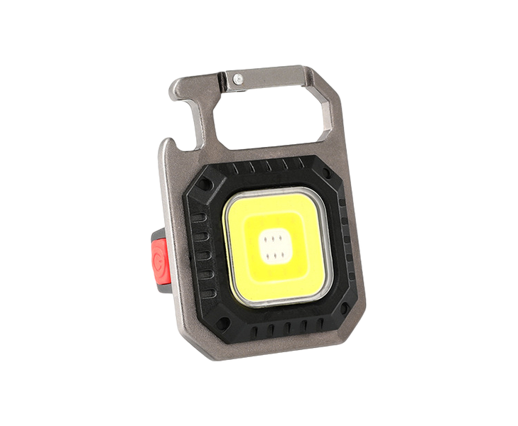 Rechargeable COB Mini Keychain Light with Tripod