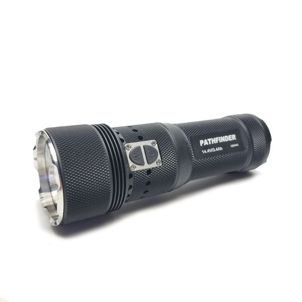 Powertac Pathfinder, 11000 Lumen, 468m throw, Rechargeable
