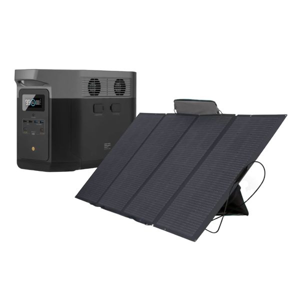 EcoFlow DELTA Max &amp; 400W Solar Bundle