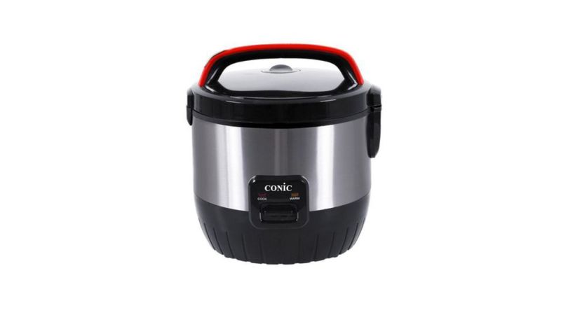 Conic 1.8L Stainless Steel Automatic Rice Cooker!
