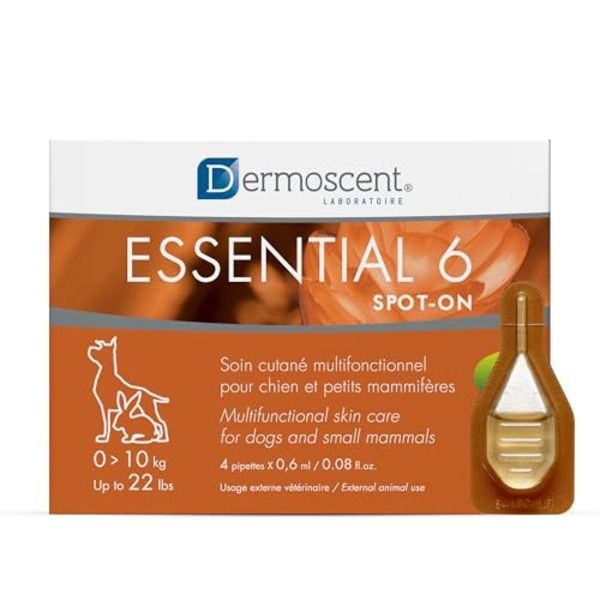 Dermoscent - Essential 6 Spot On for Dogs 0 - 10 kg